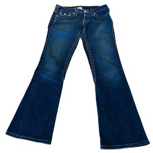True Religion Joey blue denim flare/boot cut jeans